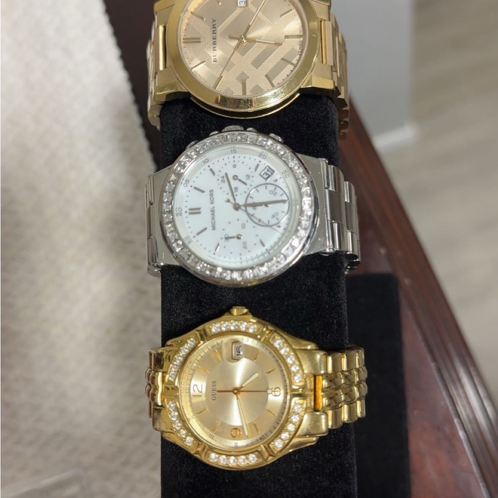Burberry Gold and Silver Women's Watches